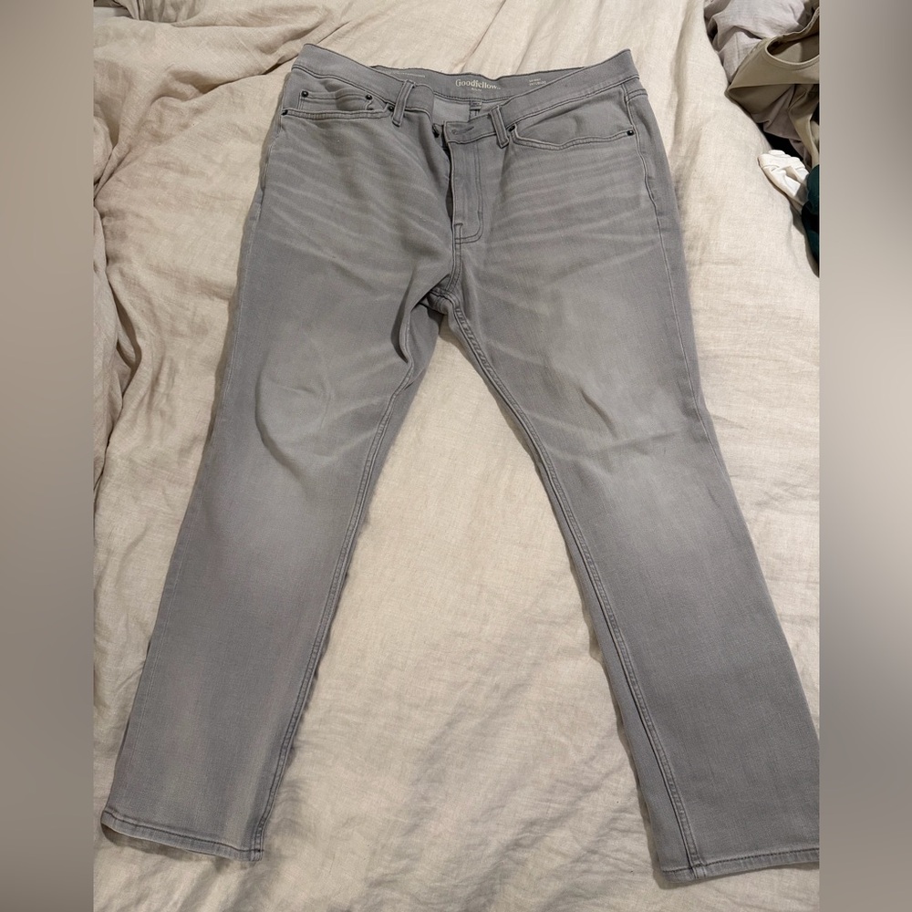 Goodfellow 36x30 Gray Skinny Jeans